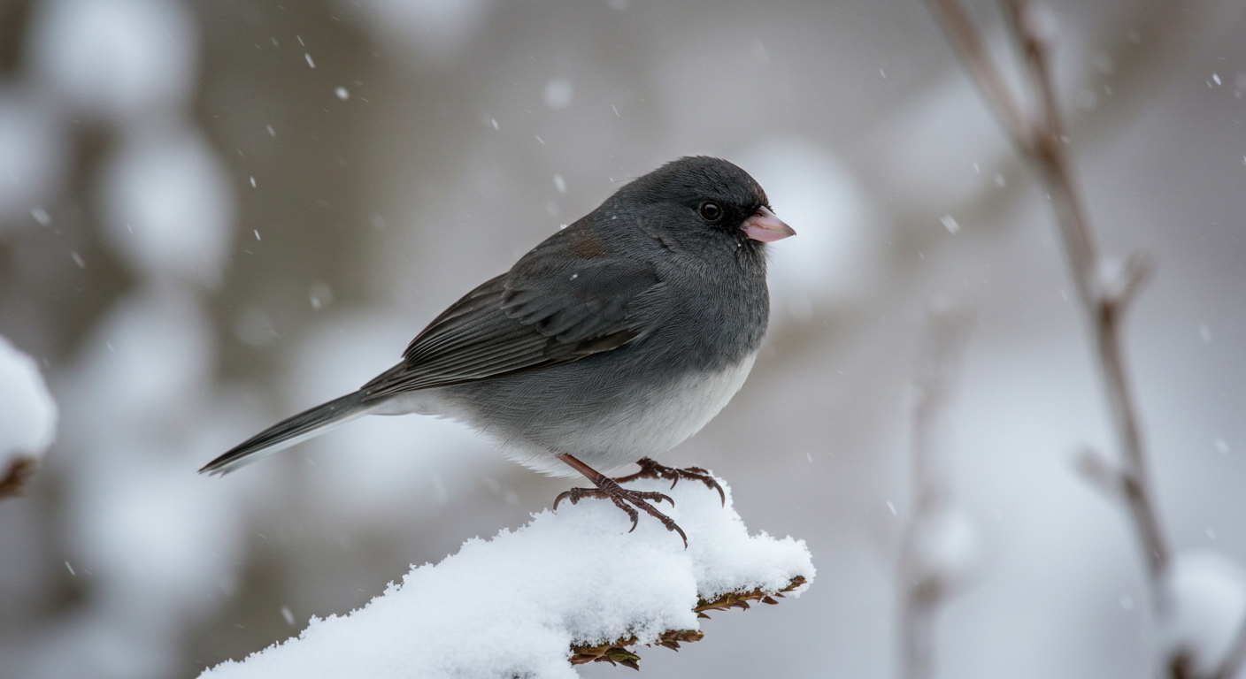 Slate-Colored Dark-Eyed Junco