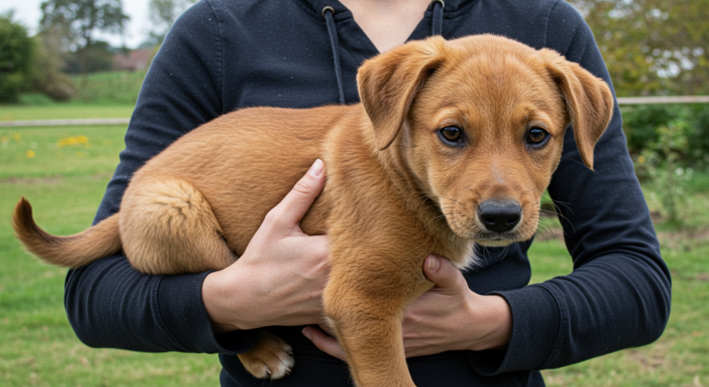 bringing home a puppy