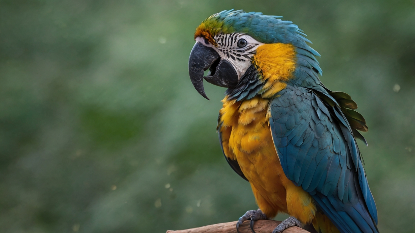 Blue-Throated Macaw
