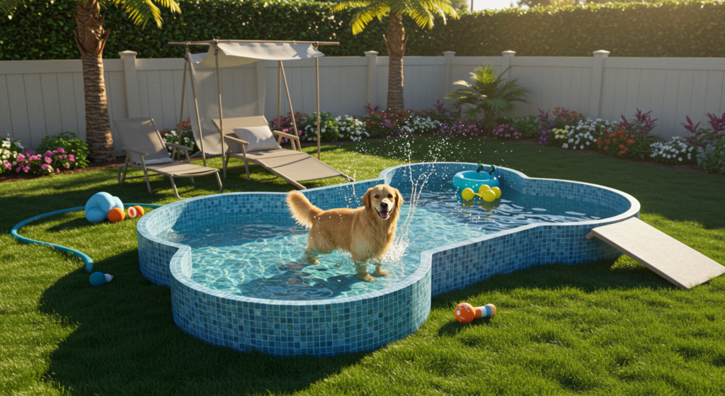 The Ultimate Guide to Designing the Perfect Dog Swimming Pool - Let’s Pets the Perfect Dog Swimming Pool